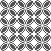 Modern geometric peony seamless pattern with abstract shapes and white balance on white vector