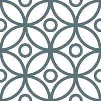 Modern geometric buttercup seamless pattern with abstract shapes and white balance on white vector