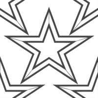 Minimalist monochrome triangle seamless pattern with clean angular lines on white vector