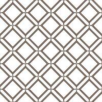 Elegant square lattice seamless pattern refined isolated white background perfect for upscale branding high end stationery sophisticated packaging vector