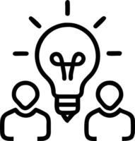 Energetic Idea Sharing in Modern Workspace vector