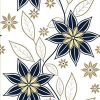 Elegant poinsettia seamless tile pattern with large red blooms and subtle green leaves on white background ideal for luxurious bathrooms vector
