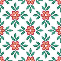 Bohemian seamless tile pattern with eclectic floral motifs and rich vibrant colors perfect for creative spaces vector