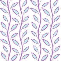 Art Nouveau vine seamless tile pattern with flowing lines and pastel colors ideal for elegant dining rooms vector