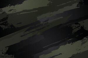 Abstract Grunge Camouflage Texture Background with Dotted vector