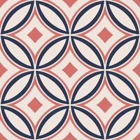 Dynamic geometric seamless pattern with interlocking diamonds abstract design digital art modern aesthetic top view visual harmony vector