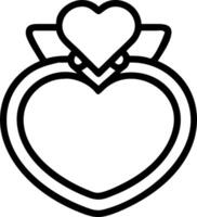 Plain white background with a family ring resting on a soft fabric vector
