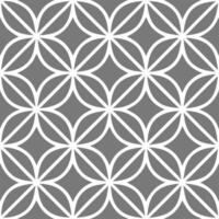 Polygons geometric seamless tile pattern intricate isolated white background ideal for artistic home textiles wallpapers vector