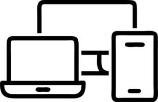 Realistic Macro of Teams Digital Devices vector