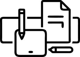 Realistic Macro of Teams Collaborative Tools vector