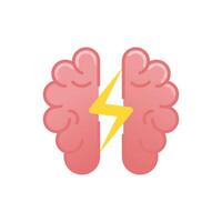 motivation and intellectual intelligence icon vector