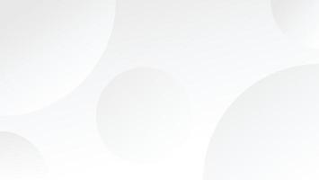 abstract white circle gradient background vector