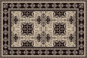 Arabic pattern.Persian carpet.Rich ornament for fabric design,handmade,interior decoration,textiles.Abstract design of persian carpet with geometric ornament.Moroccan style background. vector