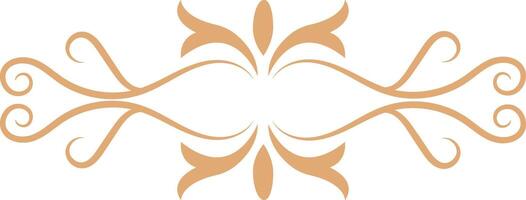 Dividers Illustration with Old Pattern Design vector