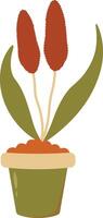 Nowruz Day Element in Flat Design vector