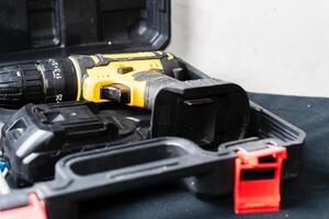 Cordless Drill in Tool Case photo