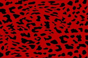 abstract cheetah skin red design background art vector