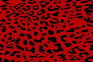 abstract cheetah skin red design background vector