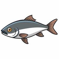 Silverside Abstract Icon for Marine Conservation Efforts vector