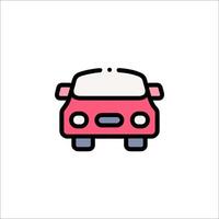 A car icon on a white background vector