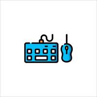 Computer mouse icon illustration vector