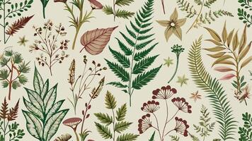 Elegant seamless pattern fabric, textile, and decorative designs. vector