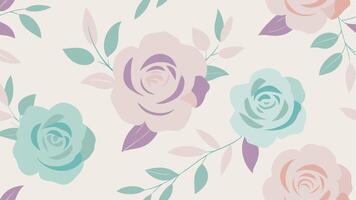 Elegant seamless pattern ideal for fabric, textile, and decorative designs. vector