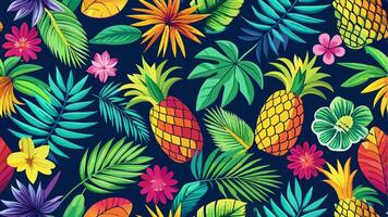 Seamless pattern design for fabric and textile with intricate details. vector