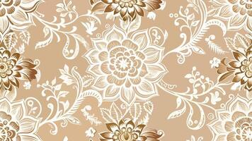 Stylish repeating pattern suitable textile fabric vector