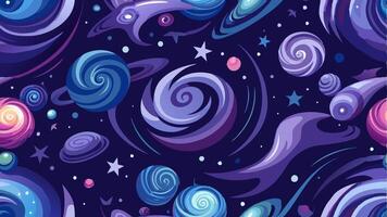 Trendy seamless design ideal for creating unique fabric and wallpaper patterns vector