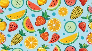 Elegant fabric pattern suitable interior textile projects vector
