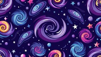 Seamless pattern design fabric textile . vector
