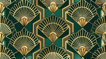 Elegant fabric pattern design interior textile projects vector