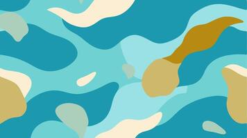 Stylish abstract pattern with intricate shapes textile or decor designs. vector