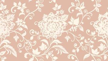 Stylish seamless pattern ideal for textile and fabric decoration or creative projects. vector