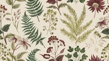 Stylish seamless pattern ideal for textile and fabric creative projects. vector