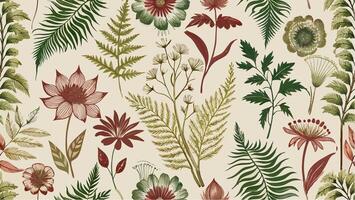 Seamless pattern for stylish textile designs perfect decorative uses vector