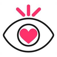 Happy Valentine Adore icon concept vector