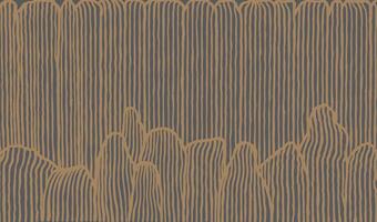 Crafted hand drawn brush line abstract sculpting pattern, Japanese, Ethnic folk inspired wood carving, engraving, basketry surface texture background, minimal graphic for textile, carpet, vector