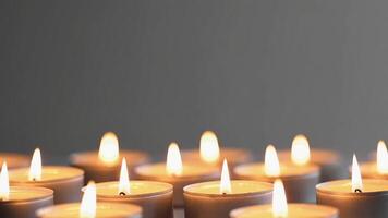 Illuminating Candle Footage Capturing Warmth and Serenity in Soft Lighting video