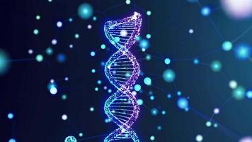 Exploring DNA Structure with Detailed Scientific Footage and Visualization Techniques video
