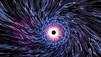 Exploring Cosmic Phenomena Captivating Black Hole Footage in Stunning Detail video