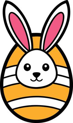 Easter Bunny in Egg