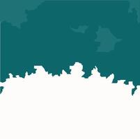 green torn paper background divided in two horizontally vector