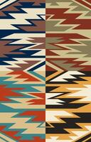 Bohemian Seamless Tribal Pattern vector