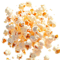 A Bountiful Cluster Of Fluffy Popcorn Kernels png