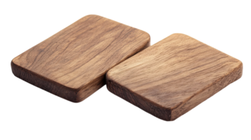 A Pair of Elegant Wooden Coasters Designed for Stylish Home Decor and Functional Table Protection in Various Settings. png