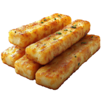 Crispy golden potato cakes stacked on a plate, showcasing a delicious and savory snack option for any occasion isolated on transparent background. png