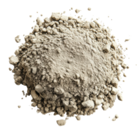 Rich Soil Texture Background on transparent background. png