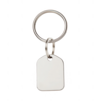 Blank keychain tag ready for customization and personal use in various designs. png
